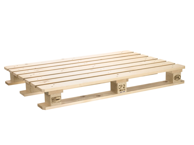 EPAL CP2 Palette - 800x1200x138 mm - Details ansehen